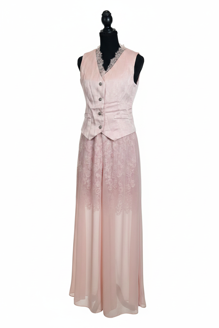 Conjunto rosa frente