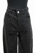 Jeans con brillos - Vista frontal