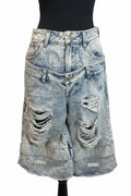 Short de mezclilla - Vista frontal